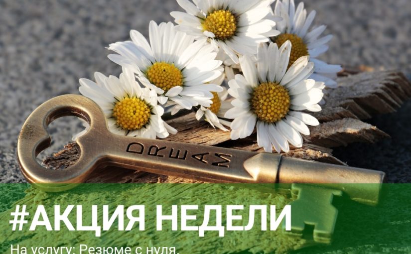 На услугу: Резюме с нуля.